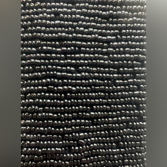 Hand beaded seashell wristlet purse - Picture 4 of 12